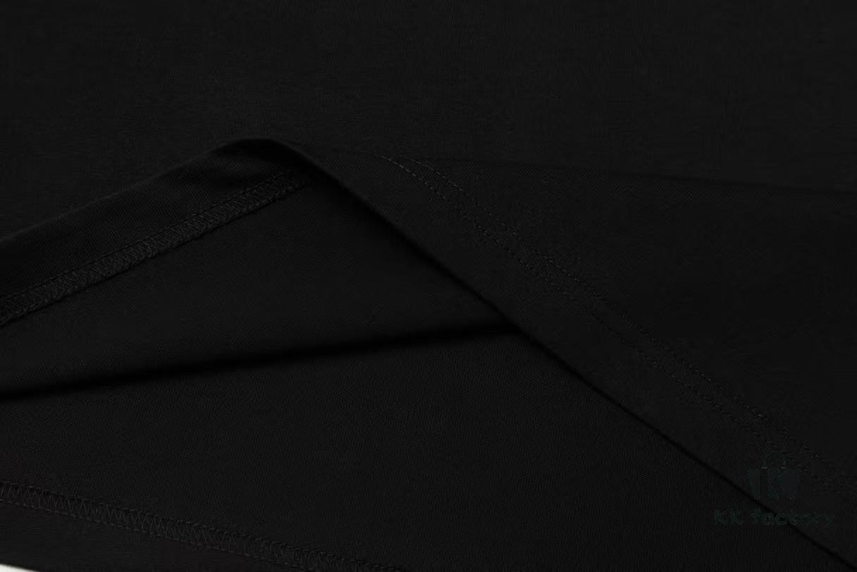 BALENCIAGA* Balenciaga* Loose Fit Printed Logo Short Sleeve T-Shirt for Spring and Summer, Stylish Crew Neck Unisex Cotton Tee