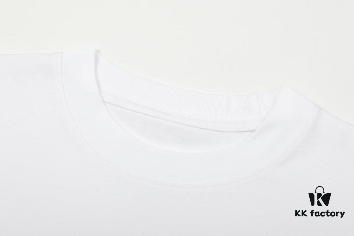 BALENCIAGA*Balenciaga* Loose Fit Printed Logo Short Sleeve T-Shirt for Spring and Summer