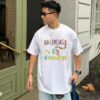 BALENCIAGA*Balenciaga* Loose Fit Printed Logo Short Sleeve T-Shirt for Spring and Summer