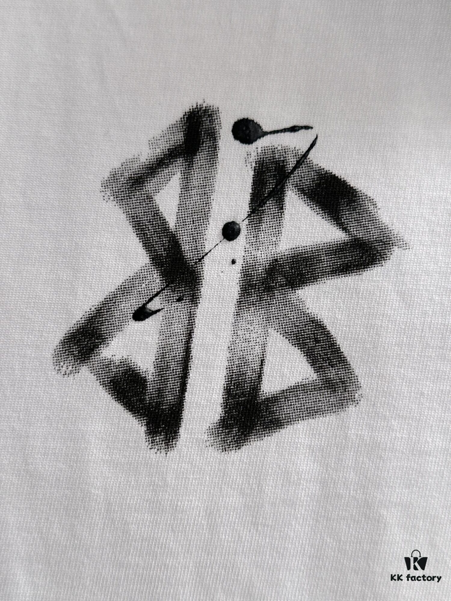 Balenciaga 2025 Spring and Summer New Arrival - High-Quality Cotton T-Shirt with Classic Double B Hand-Painted Style Print