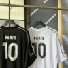 Top Version (Different from Standard Stock) Balenciaga/25SS Paris Fashion Week Manchester United Collaborative Football 10 Number Embroidered Print Short Sleeve T-Shirt