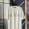 Balenciaga Top Version Washi Tape Yellow Tape Snowflake Unisex Short Sleeve T-Shirt