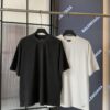 Balenciaga 25SS New Arrival Letter Tape Print Distressed Washed Ripped Unisex Cotton Oversized Short Sleeve T-Shirt (Top-Tier Version, Distinguished from Standard Market Goods)