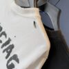 Balenciaga 25SS New Arrival Letter Tape Print Distressed Washed Ripped Unisex Cotton Oversized Short Sleeve T-Shirt (Top-Tier Version, Distinguished from Standard Market Goods)