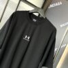 25SS Balenciaga x UA Collaboration Embroidered Round-Neck Casual Short-Sleeve T-Shirt (Top-Tier Version, Distinguished from Standard Market Versions)