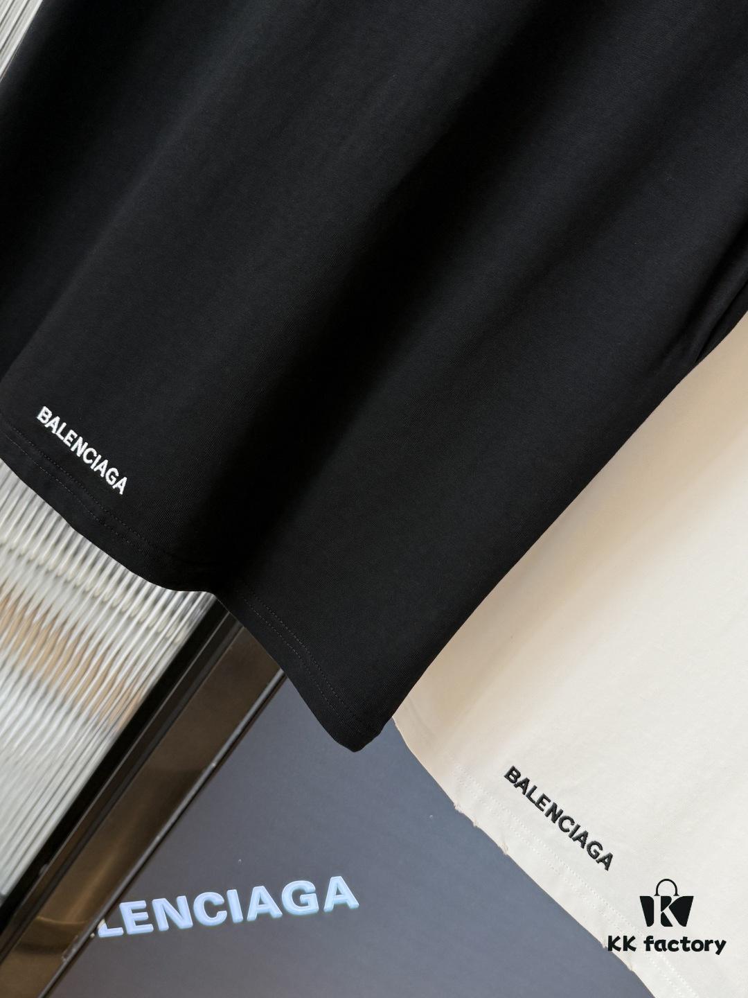 25SS Balenciaga Valentine's Day Limited Edition Embroidered Heart Couple T-Shirt (Valentine's 520 Qixi Essential)