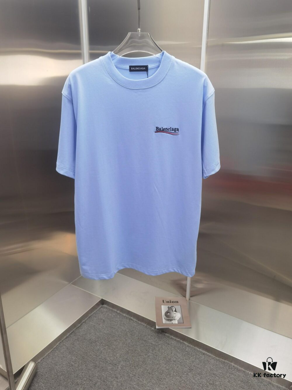 Paris BLCG (Premium Embroidered Version, Different from Standard Stock) Short Sleeve T-Shirt