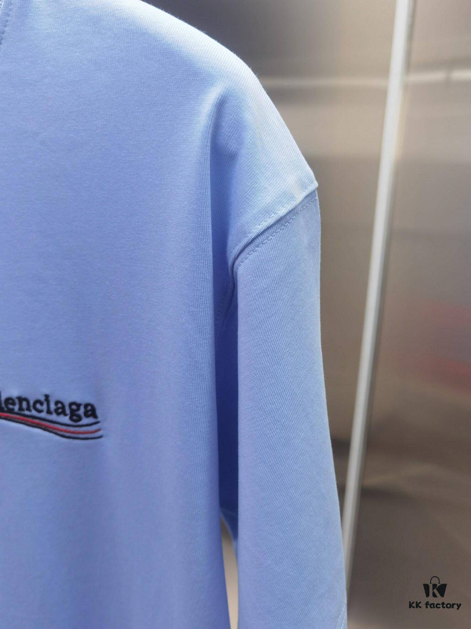 Paris BLCG (Premium Embroidered Version, Different from Standard Stock) Short Sleeve T-Shirt