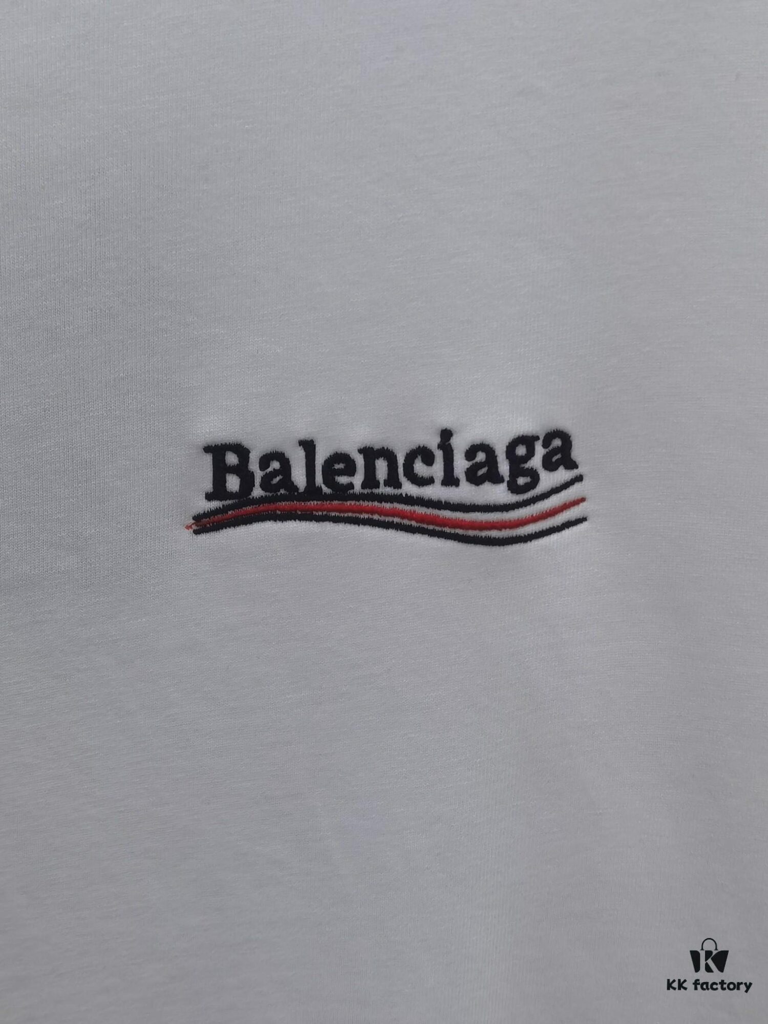 Paris BLCG (Top-tier Embroidered Version, Distinguished from Standard Stock) Short Sleeve T-Shirt