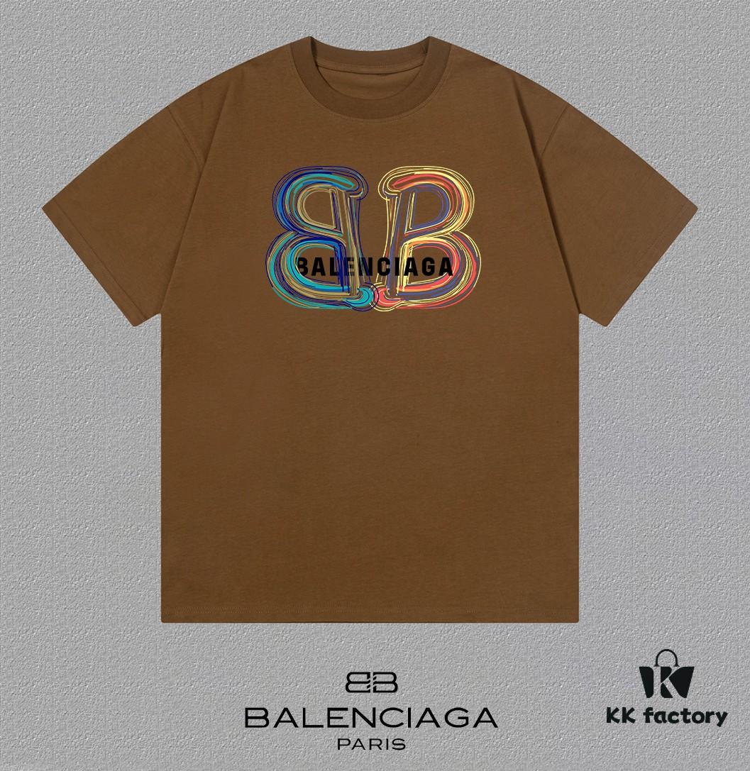 BALEN Paris 25SS New Arrival Designer Handcrafted Streetwear Print Crew Neck Short Sleeve T-Shirt