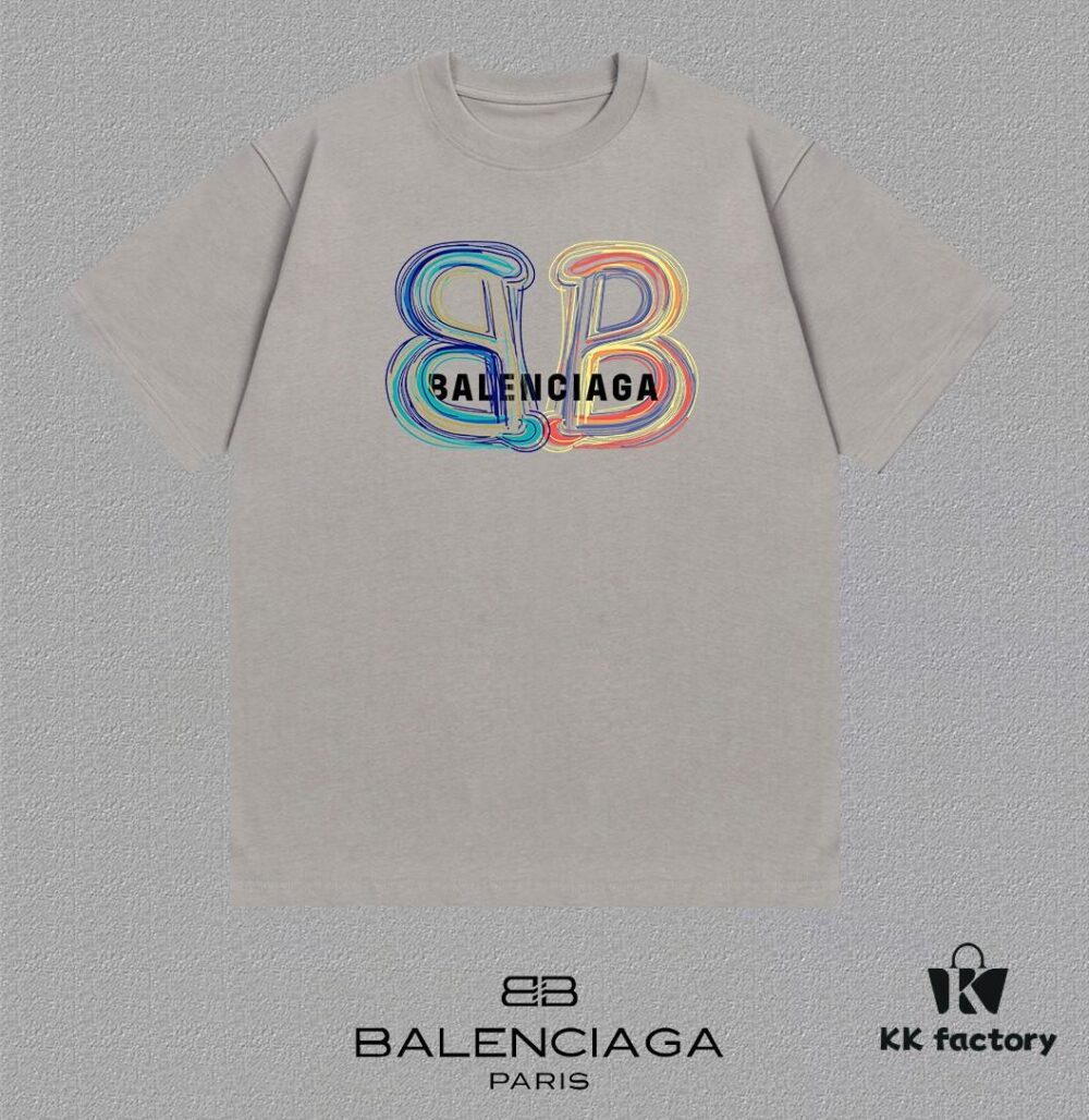 BALEN Paris 25SS New Arrival Designer Graphic Round Neck Short Sleeve T-Shirt