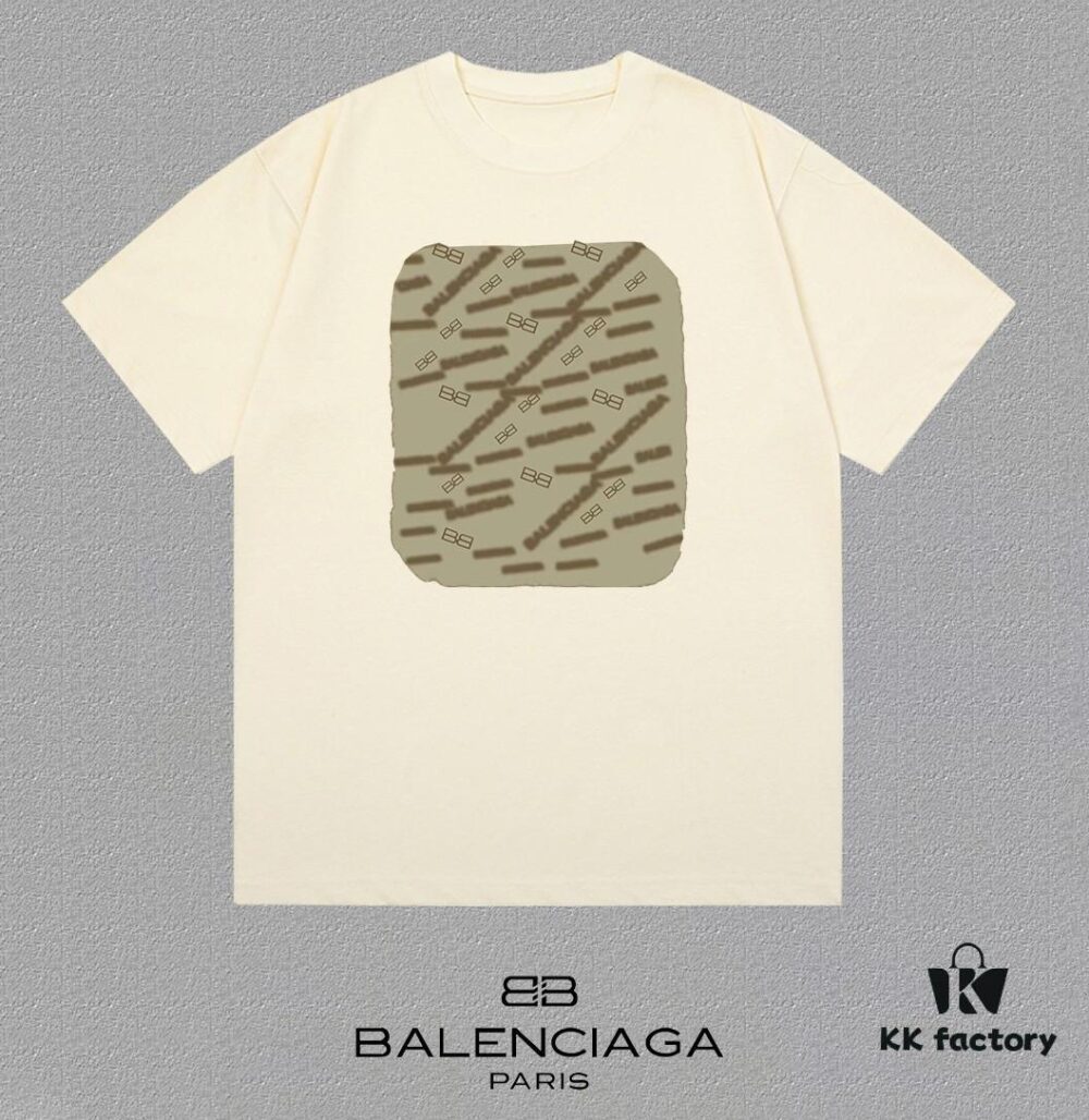 BALEN Paris 25SS New Arrival Designer Handcrafted Streetwear Print Crew Neck Short Sleeve T-Shirt