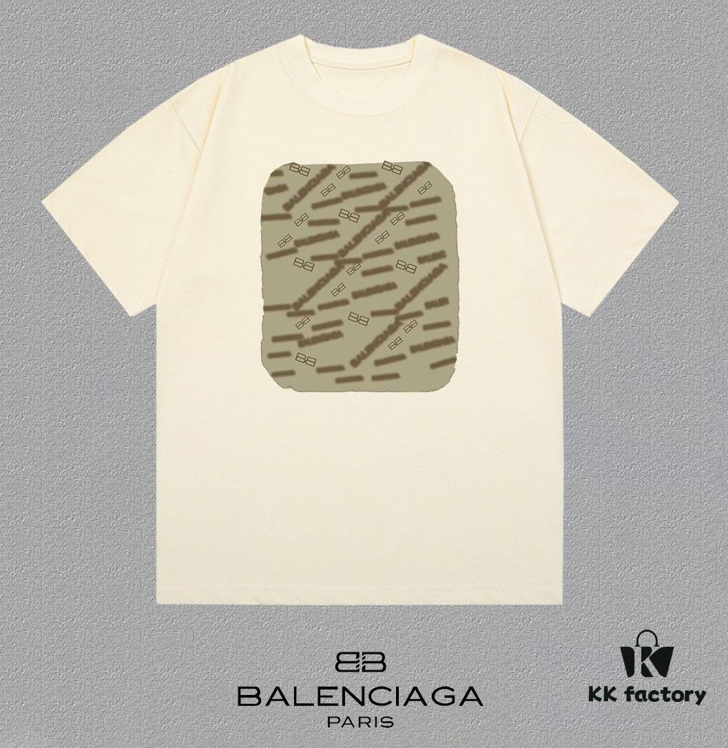 BALEN Paris 25SS New Arrival Designer Handcrafted Streetwear Print Crew Neck Short Sleeve T-Shirt