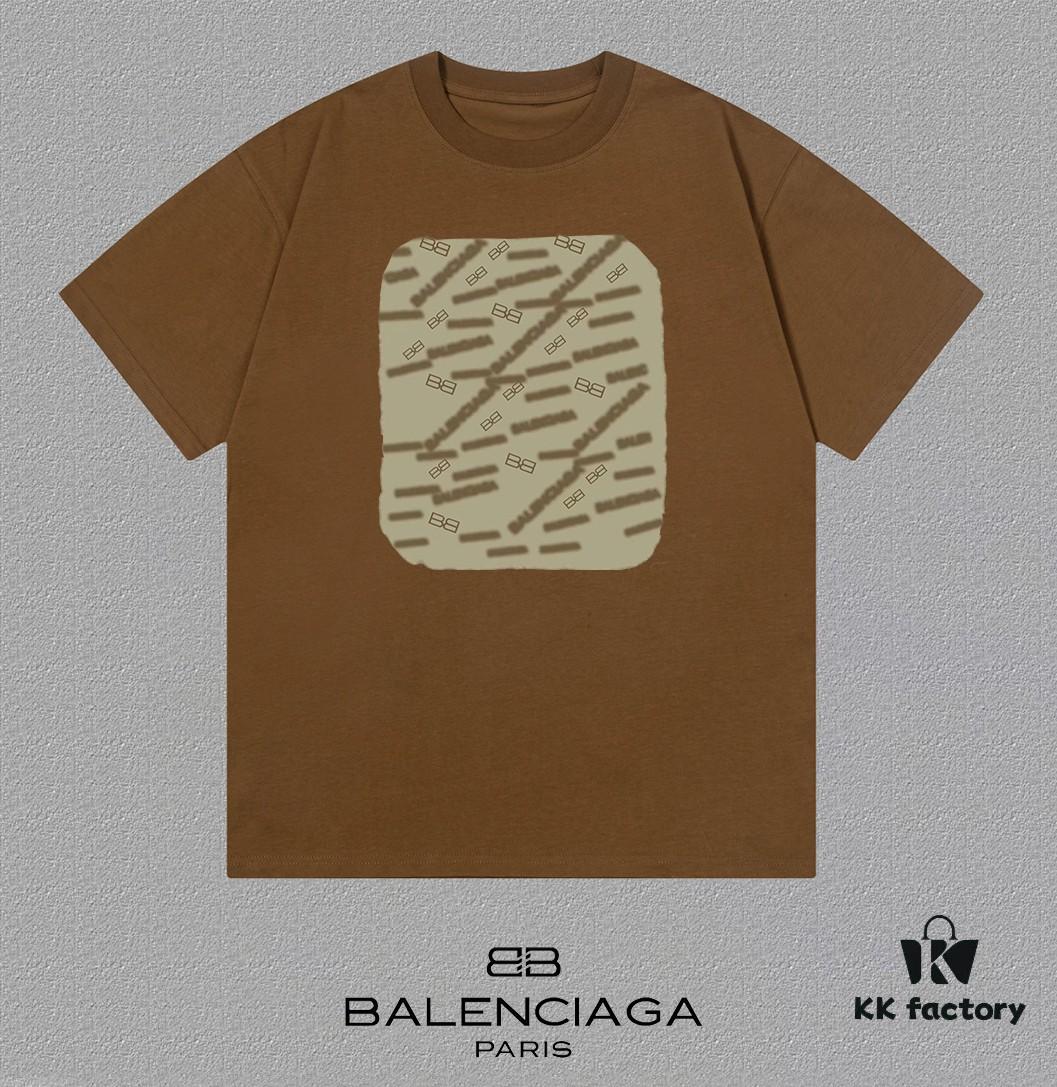 BALEN Paris 25SS New Arrival Designer Handcrafted Graphic Round Neck Short Sleeve T-Shirt