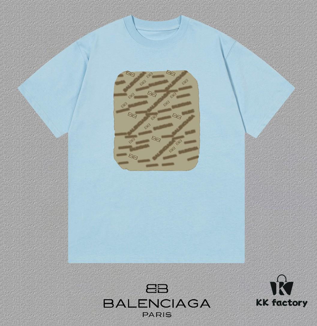 BALEN Paris 25SS New Arrival Designer Handcrafted Streetwear Printed Crew Neck Short Sleeve T-Shirt