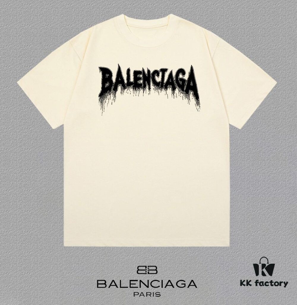 BALEN Paris 25SS New Arrival Designer Graphic Round Neck Short Sleeve T-Shirt