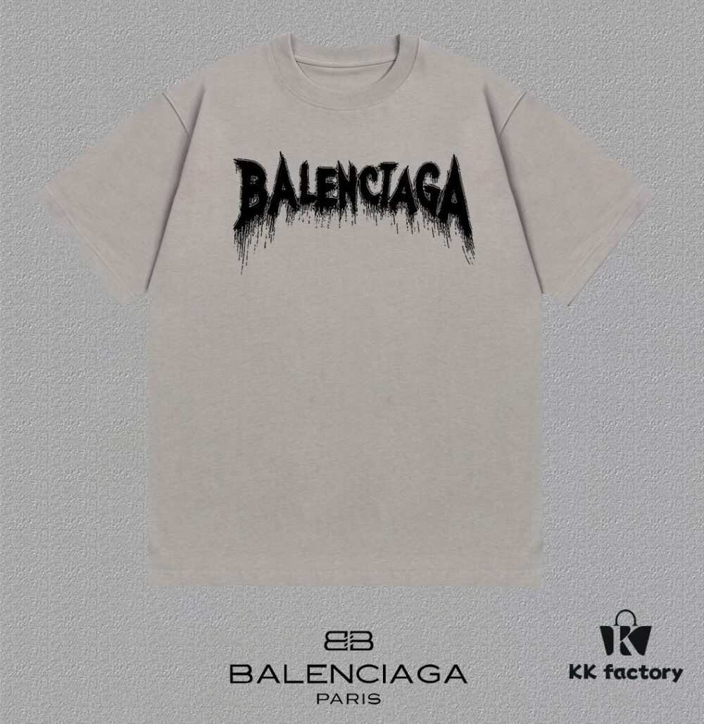 BALEN Paris 25SS New Arrival Designer Printed Round-Neck Short-Sleeve T-Shirt