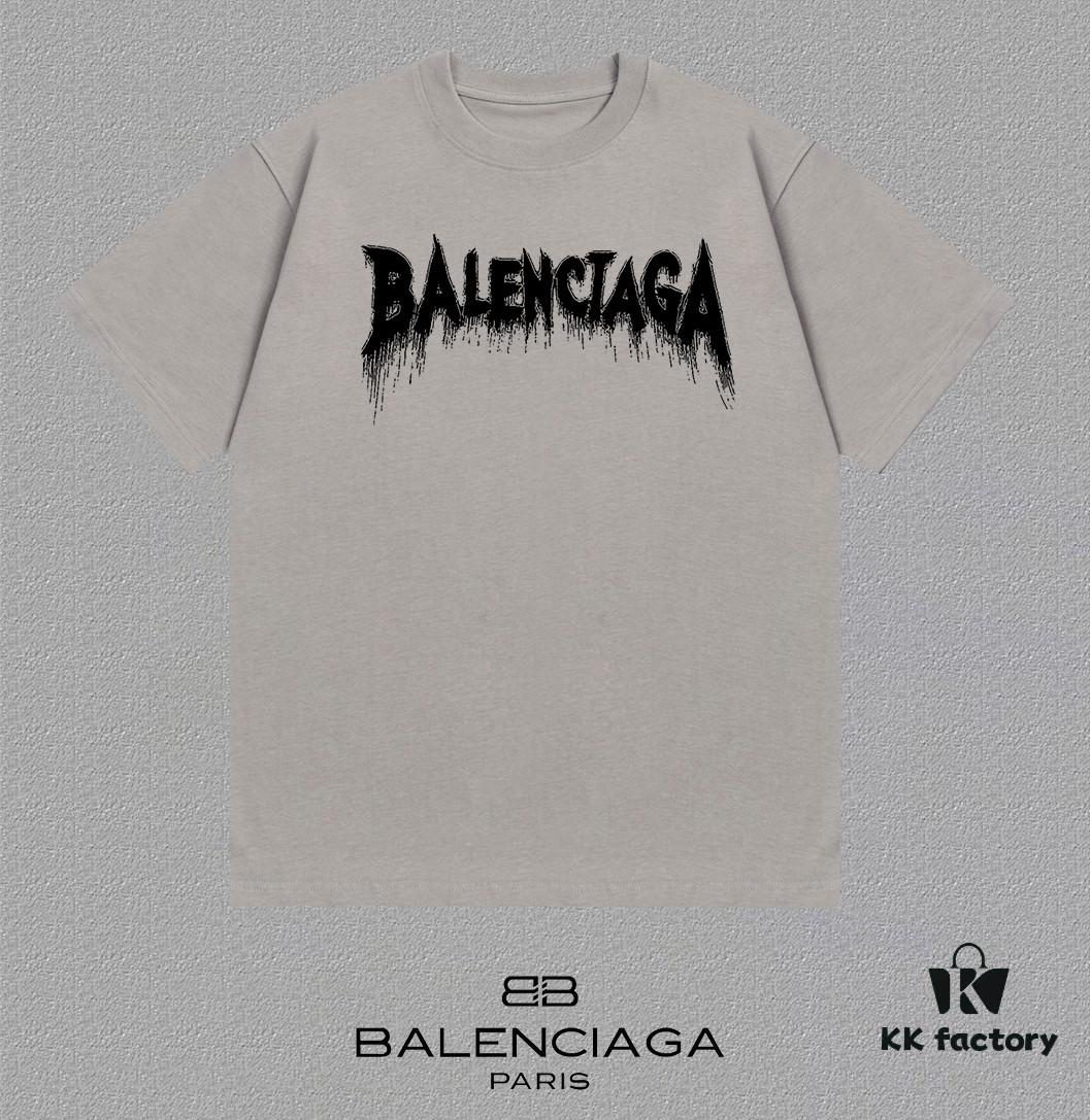 BALEN Paris 25SS New Arrival Designer Printed Round-Neck Short-Sleeve T-Shirt