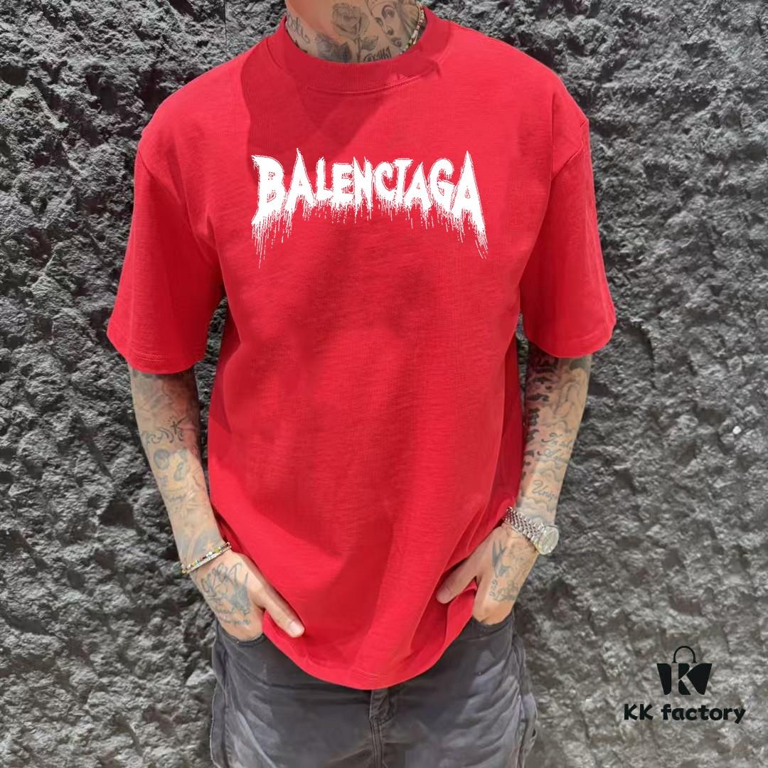 BALEN Paris 25SS New Arrival Designer Handcrafted Graphic Round Neck Short Sleeve T-Shirt