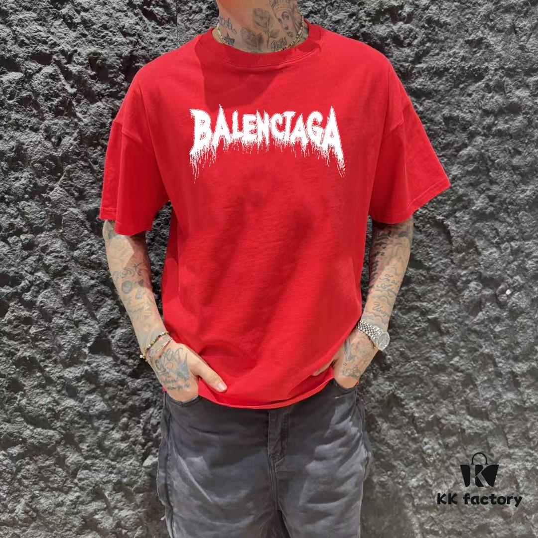 BALEN Paris 25SS New Arrival Designer Handcrafted Graphic Round Neck Short Sleeve T-Shirt