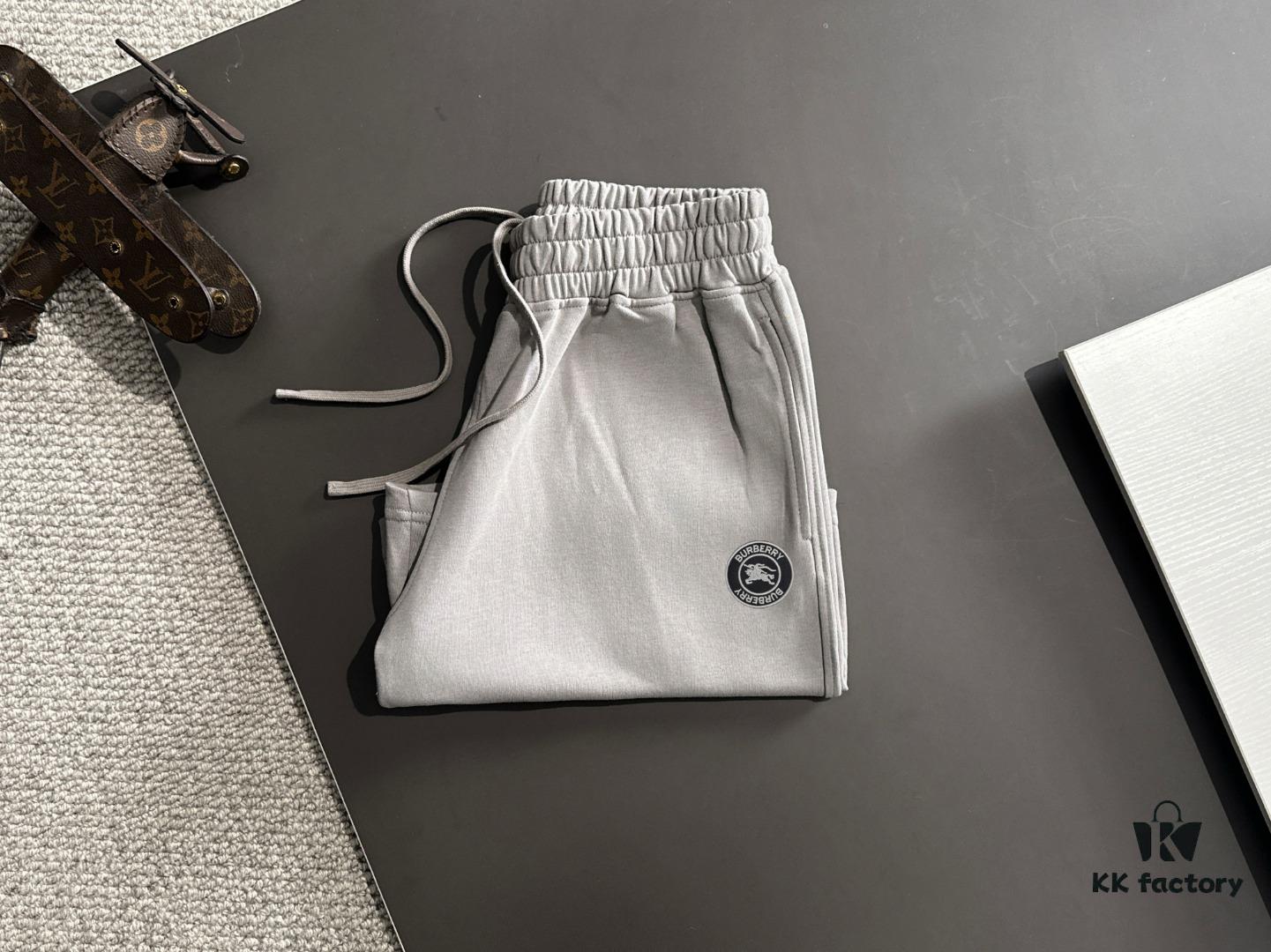 Balencidga Balenciaga High-End Custom 2025 Spring/Summer Heavy Washed Casual Suit with Elastic Band, Wax-Dyed Textured Breathable Fabric