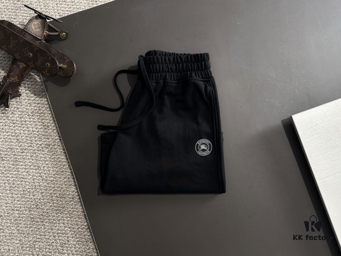 Balenciaga High-End Custom 2025 Spring/Summer New Elastic Waist Casual Heavy Wash Suit, Wax-Dyed Textured Breathable Fabric, Store Exclusive Custom Material