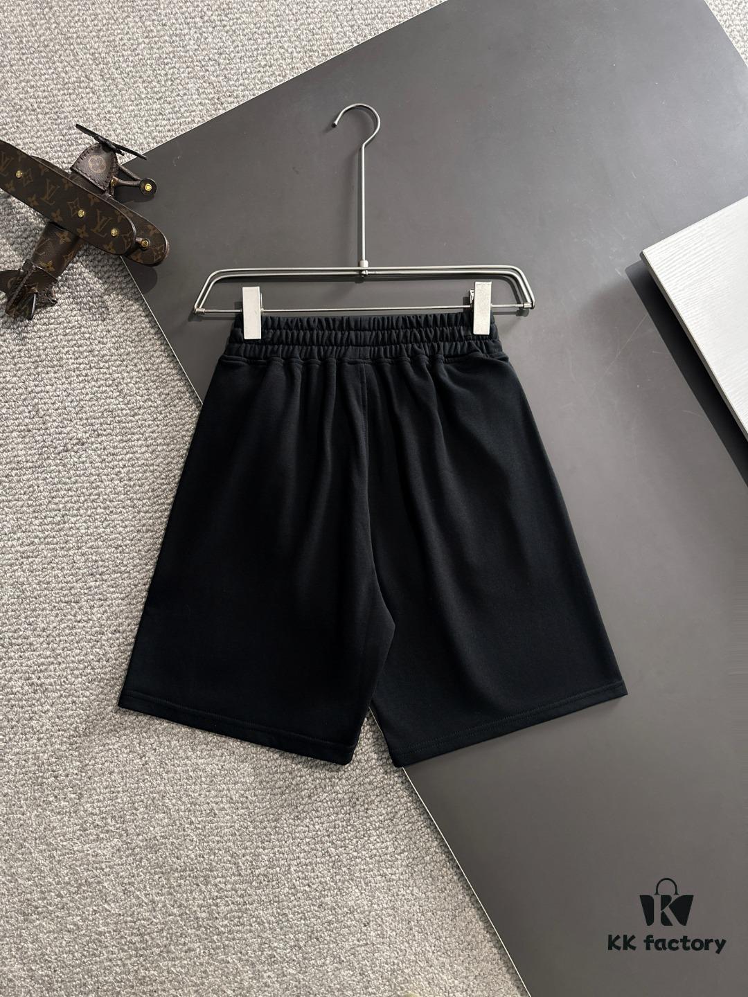 Balenciaga High-End Custom 2025 Spring/Summer New Elastic Waist Casual Heavy Wash Suit, Wax-Dyed Textured Breathable Fabric, Store Exclusive Custom Material