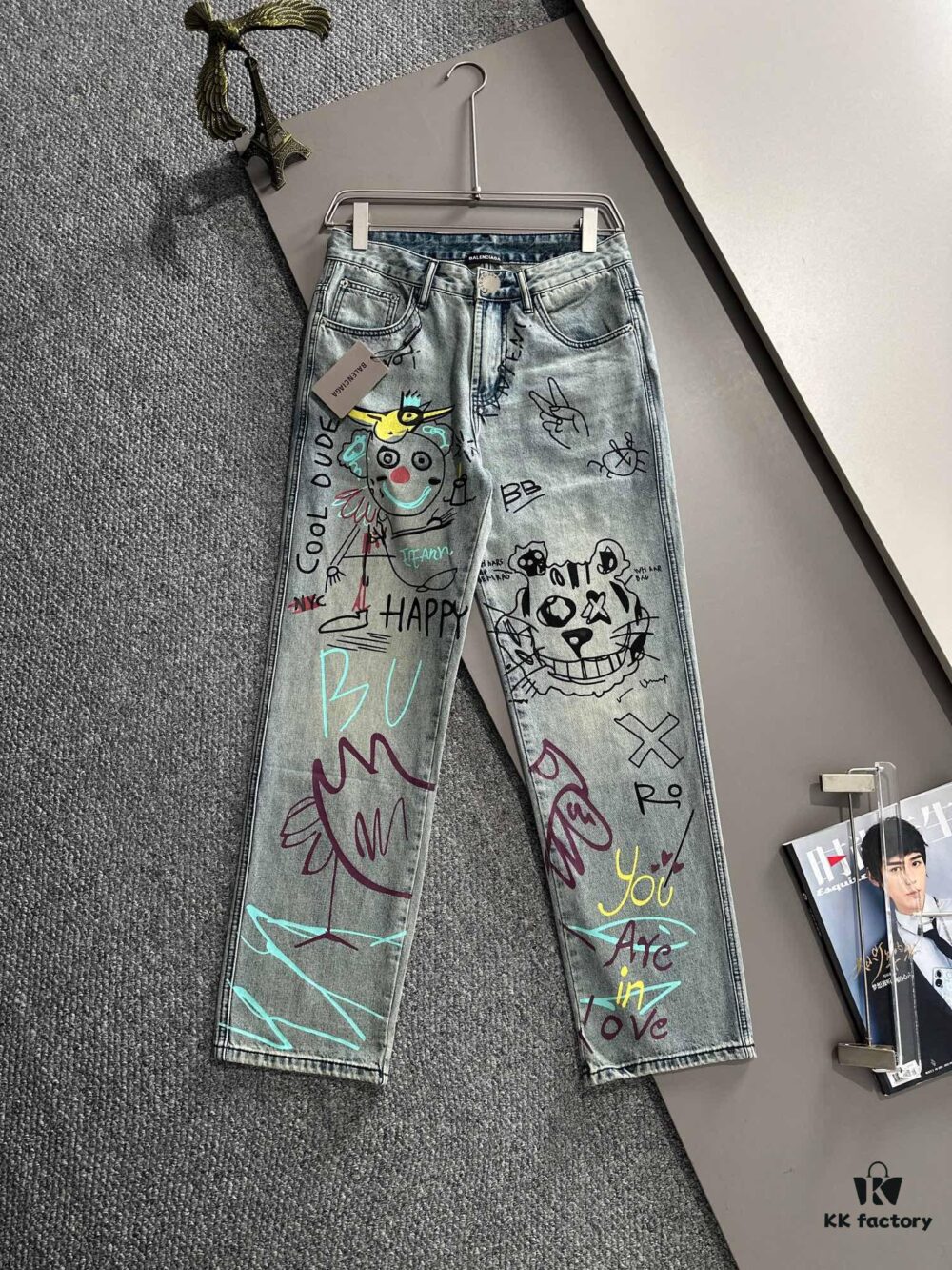 Paris 2025 All-Season Loose Fit Straight-Leg Jeans – Ultimate Trendy Fashion Staple