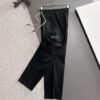 Balenciaga 2025 Spring/Summer New Elastic Waist Casual Pants, Lightweight Custom Counter Fabric, Highly Breathable and Comfortable, Exquisite Details, Brand-Inspired Design Concept Reflecting High Quality, Soft and Smooth Touch