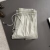 Balenciaga 2025 Spring/Summer New Elastic Waist Casual Pants, Lightweight Custom Counter Fabric, Highly Breathable and Comfortable, Exquisite Details, Brand Design Concept Reflecting High Quality, Soft and Smooth Touch