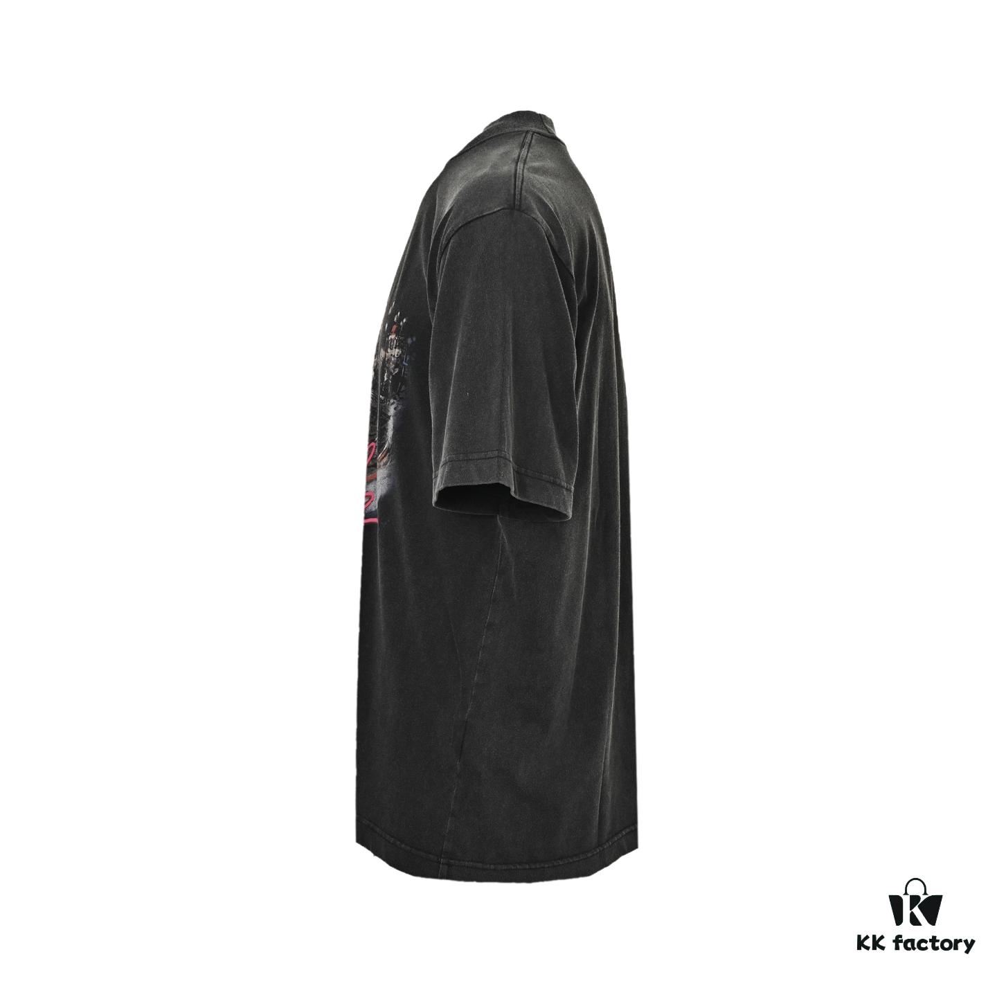 Balenciaga City Night View Limited Edition Series Short Sleeve T-Shirt