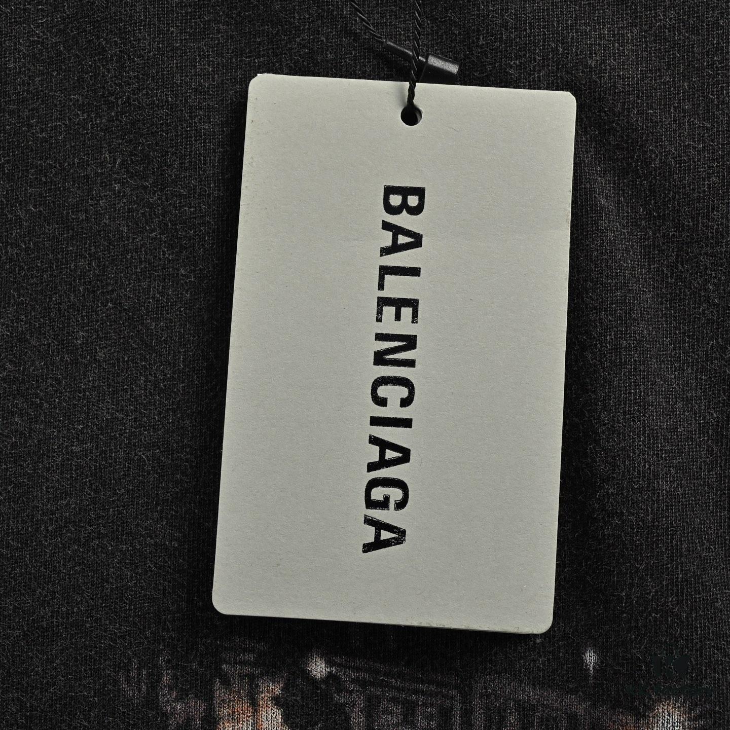 Balenciaga City Night View Limited Edition Series Short Sleeve T-Shirt