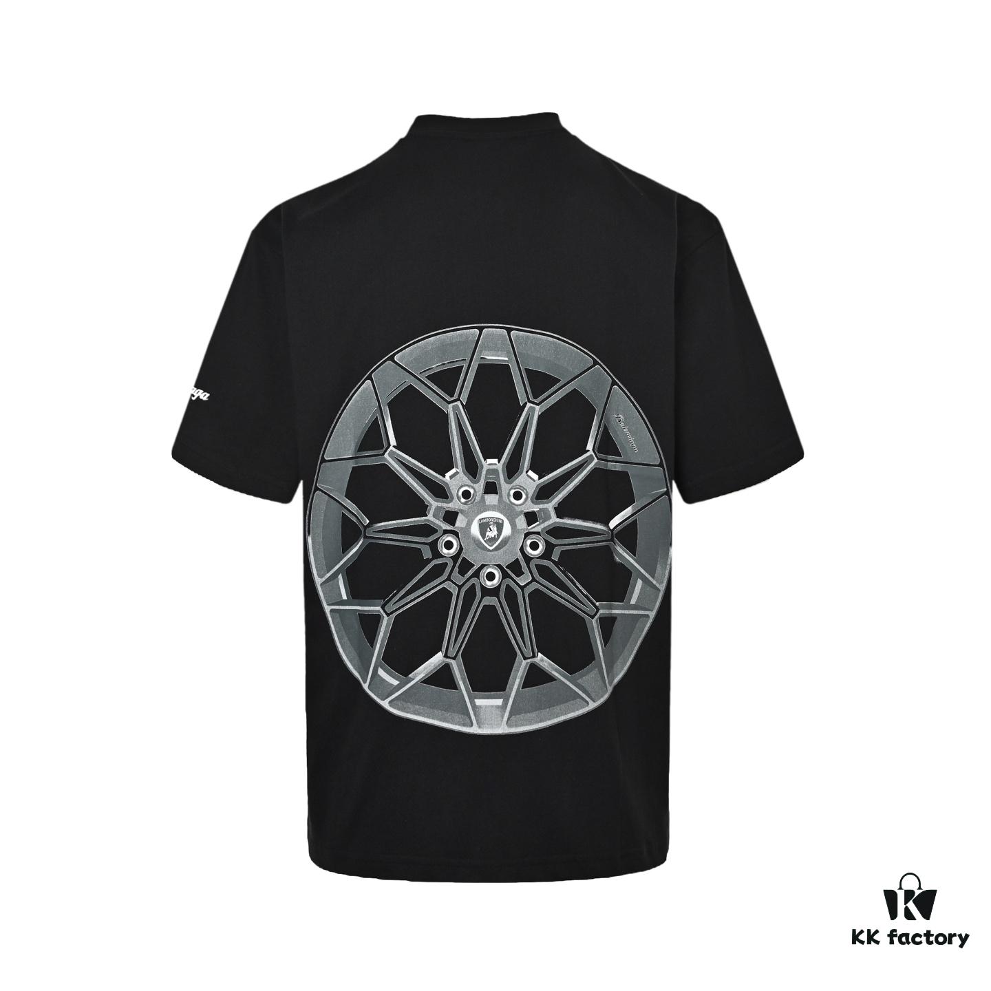 Balenciaga Lamborghini Racing Short Sleeve T-Shirt