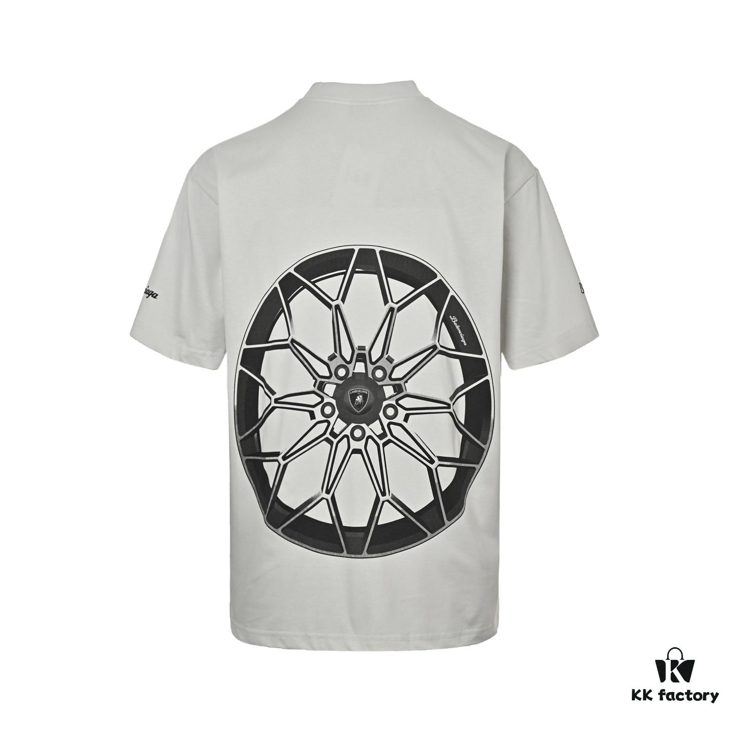 Balenciaga Lamborghini Racing Short Sleeve T-Shirt