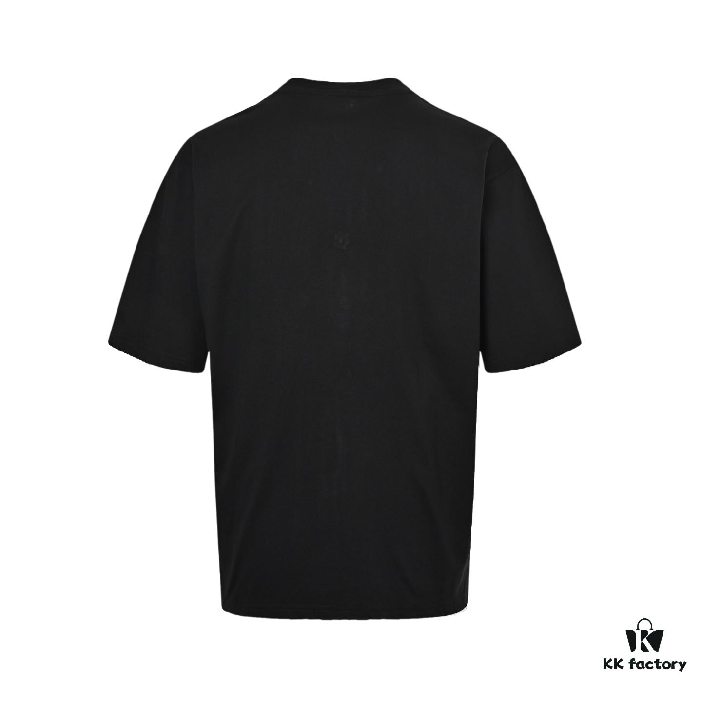 Balenciaga Wheat Logo Print Short Sleeve T-Shirt