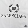 Balenciaga Wheat Logo Print Short-Sleeve T-Shirt