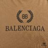 Balenciaga Wheat Logo Print Short-Sleeve T-Shirt