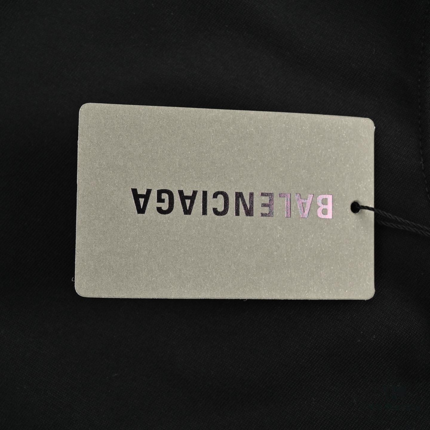 Balenciaga 25SS Basketball Embroidered No.1 Print Short Sleeve T-Shirt