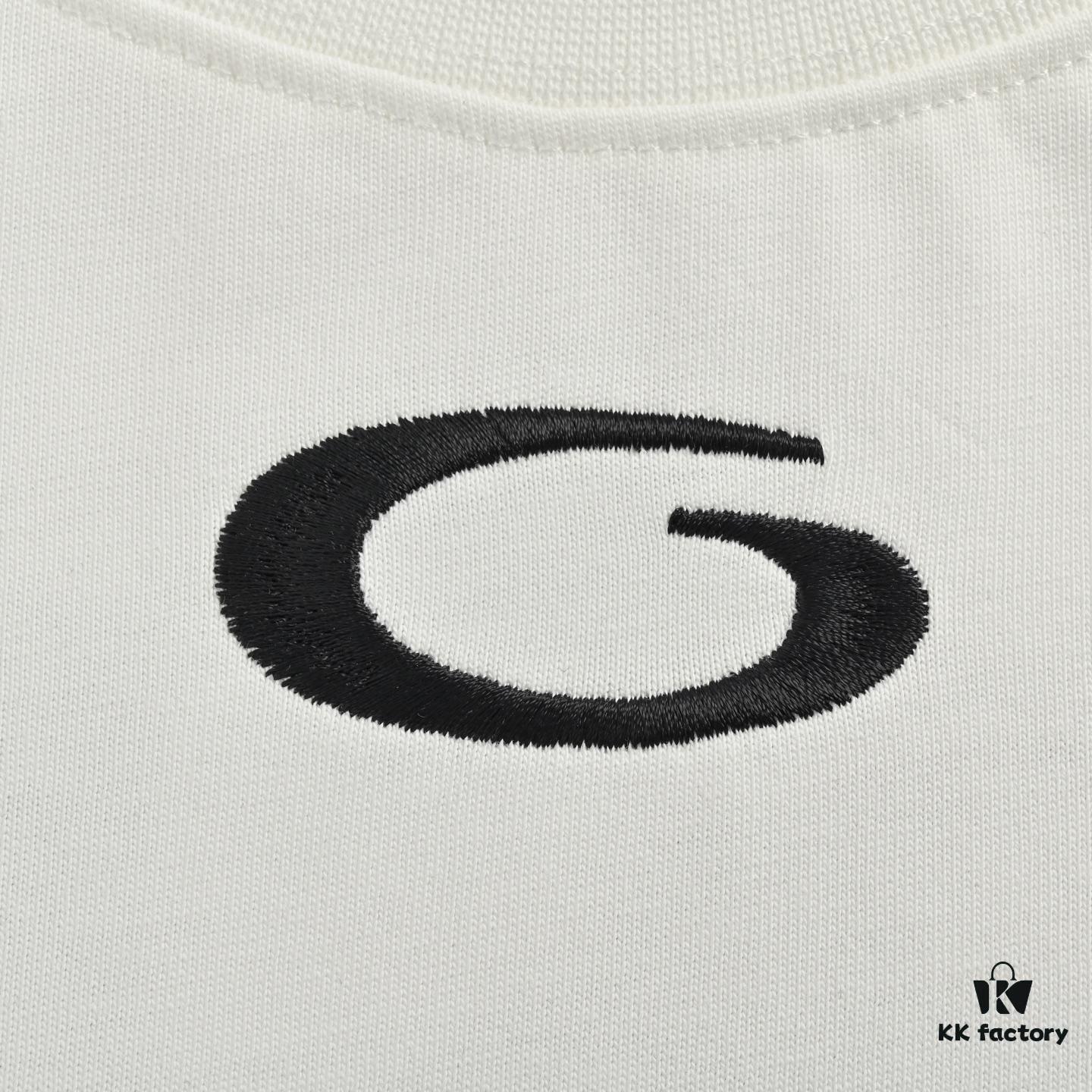 Balenciaga 25SS Basketball Embroidered Number 01 Print Short Sleeve T-Shirt