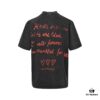Balenciaga Valentine's Limited Edition Graffiti Heart Short-Sleeve T-Shirt