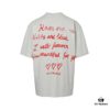 Balenciaga Valentine's Limited Edition Graffiti Heart Short-Sleeve T-Shirt