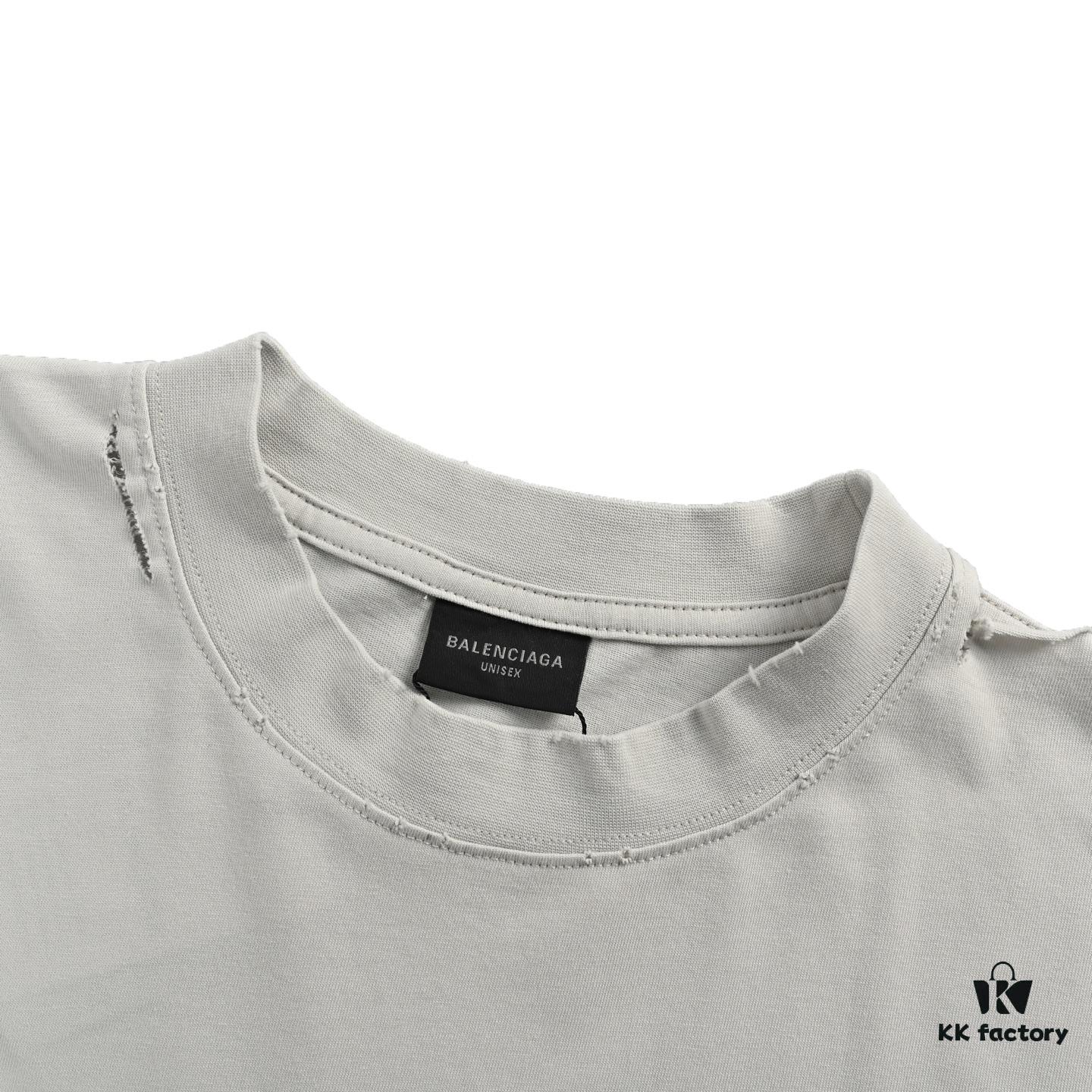 Balenciaga Valentine's Limited Edition Graffiti Heart Short-Sleeve T-Shirt