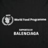 Balenciaga 23SS World Food Programme Printed Short-Sleeve T-Shirt