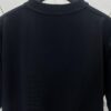 Paris 25ss New Arrival Inside-Out Washed Black Vintage Poplin Knit T-Shirt, Medium Fit