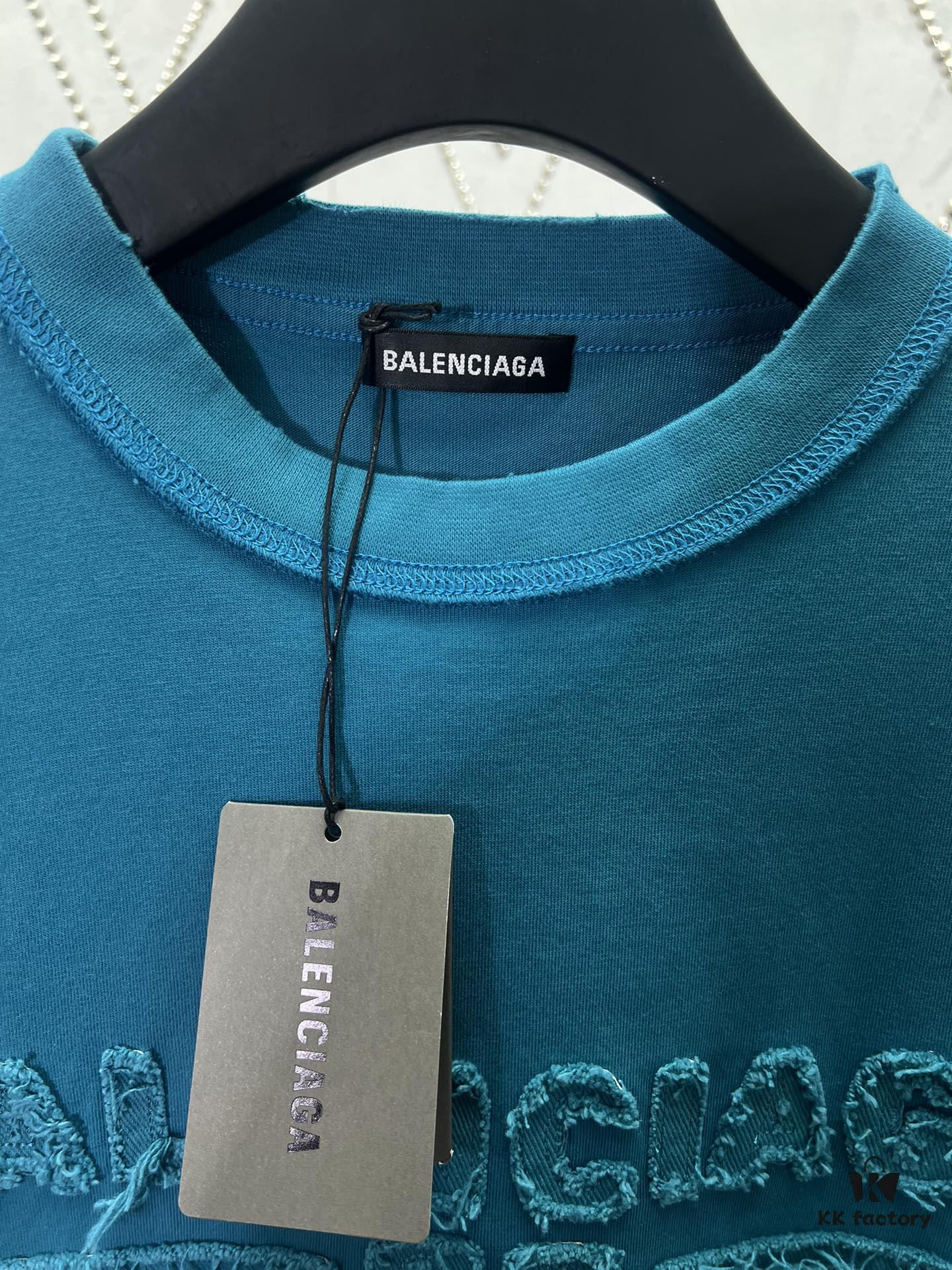 Paris 25SS New Arrival Inside-Out Washed White Vintage Plain Knit T-Shirt, Medium Fit