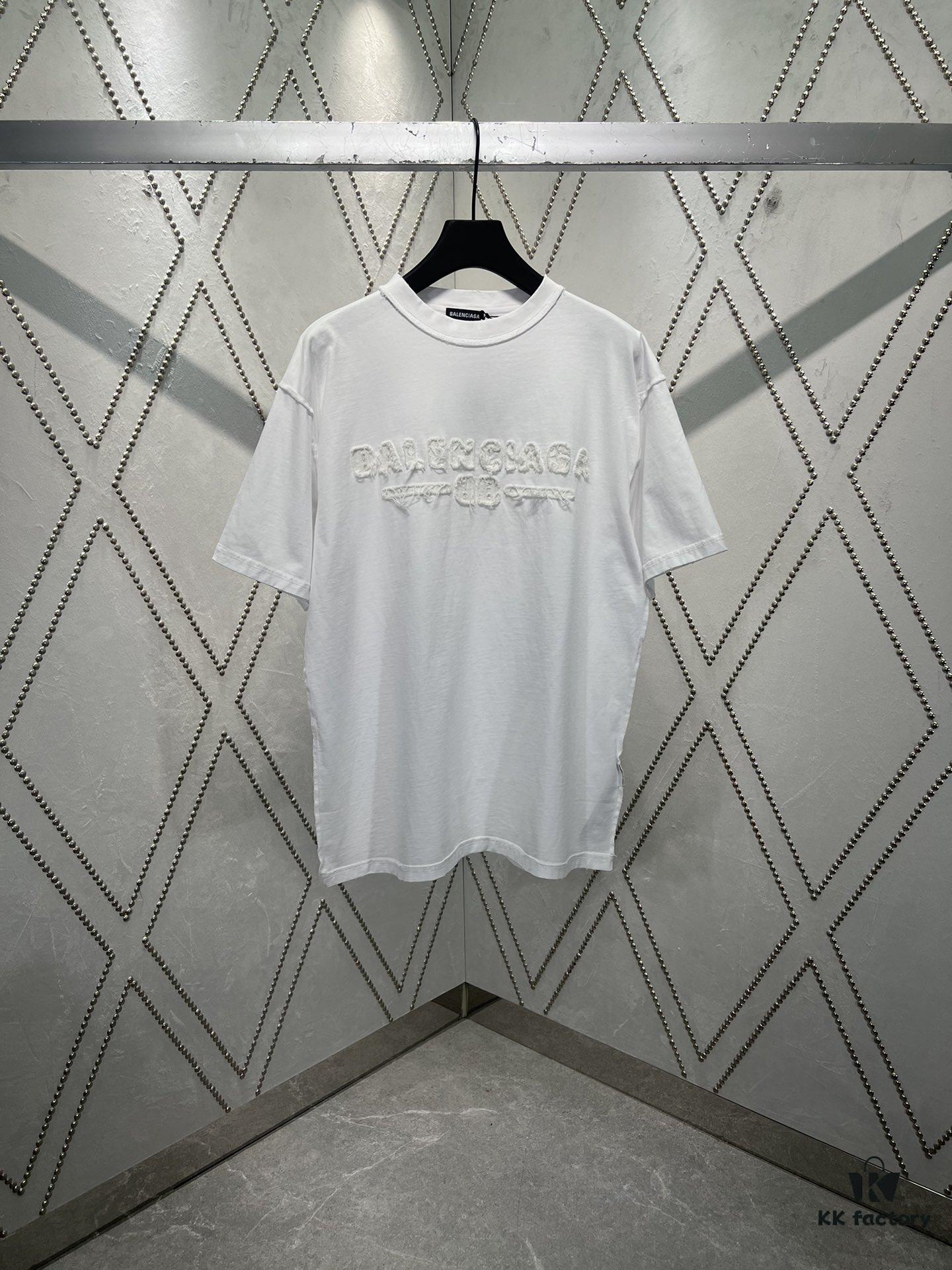 Paris 25SS New Arrival Inside-Out Washed Blue Vintage Plain Knit T-Shirt, Medium Fit