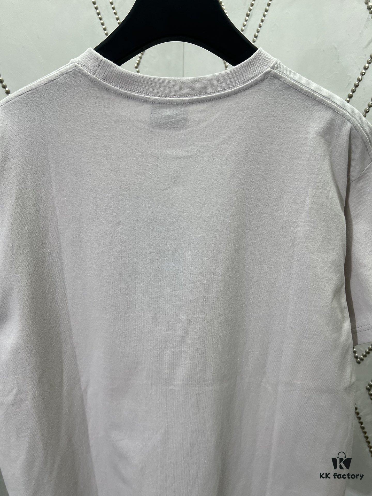 Balenciaga 24SS Summer New Love WiFi Letter Print T-Shirt Unisex