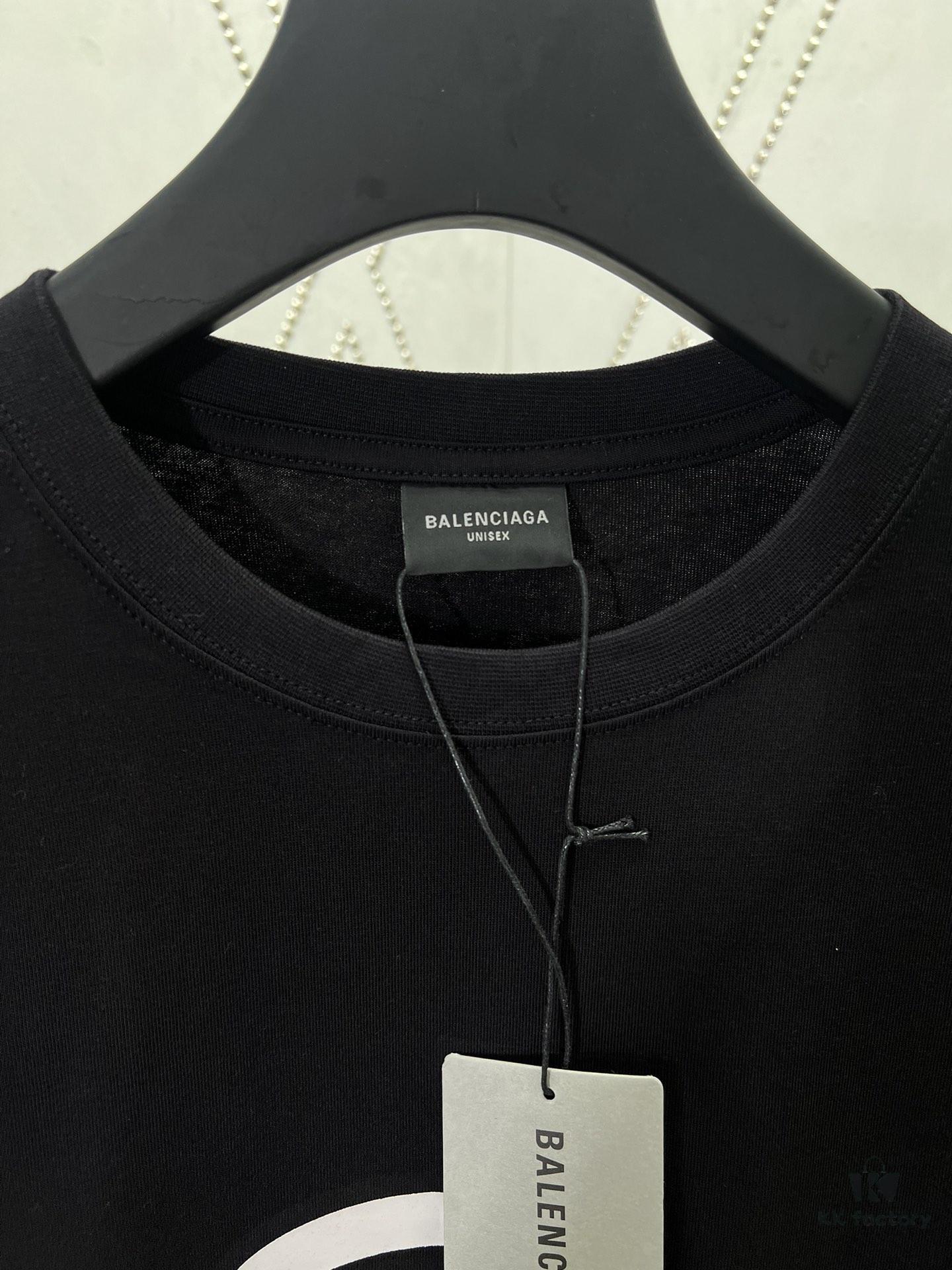 Balenciaga 24SS Summer New Arrival Love WiFi Letter Print T-Shirt Unisex