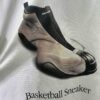 Paris 25ss New Arrival Basketball Sneaker Distressed Plain Knit Oversized T-Shirt