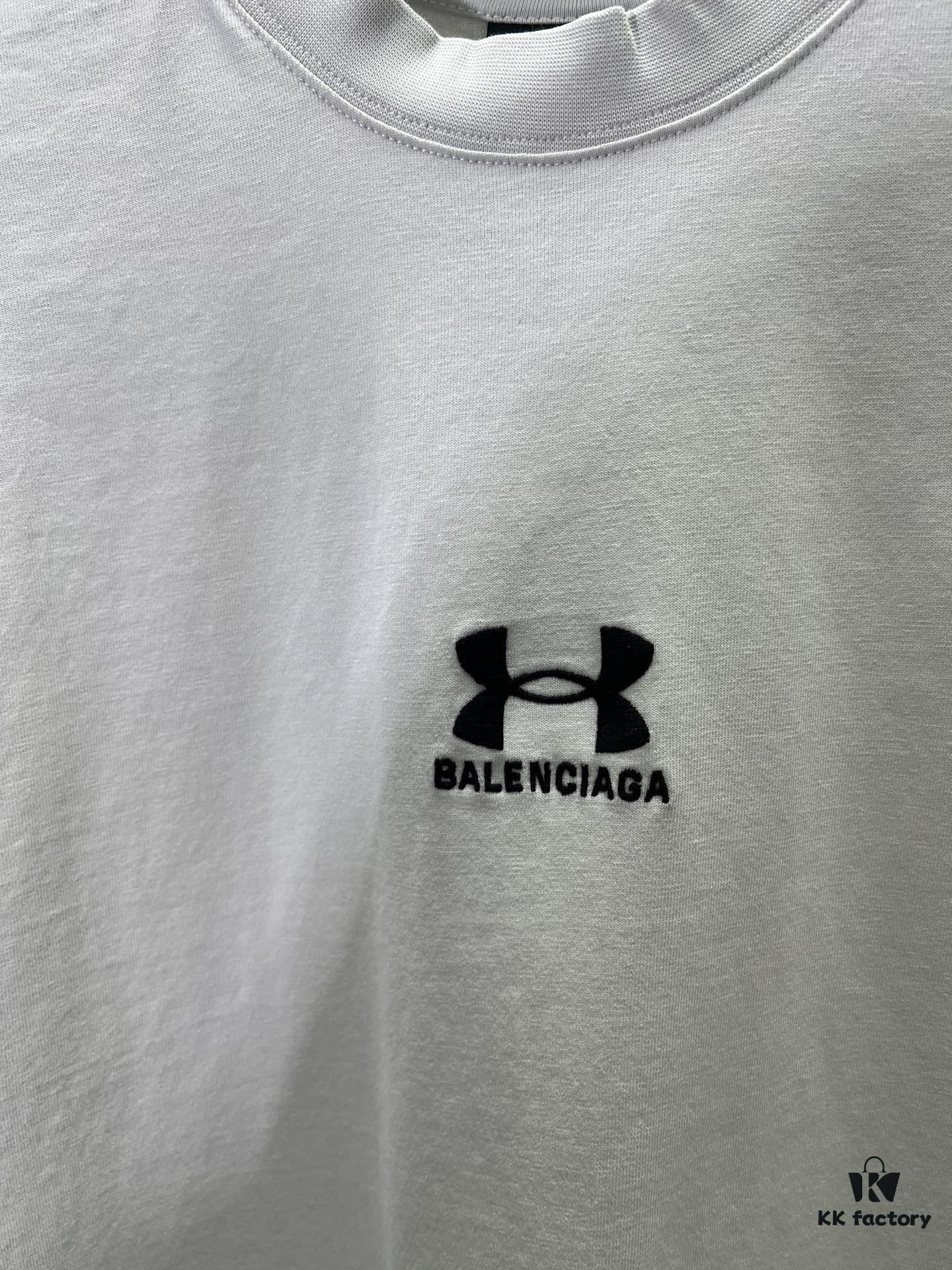 Paris 25SS New Arrival Round Neck Double C Pattern Embroidered Short Sleeve T-Shirt, Unisex